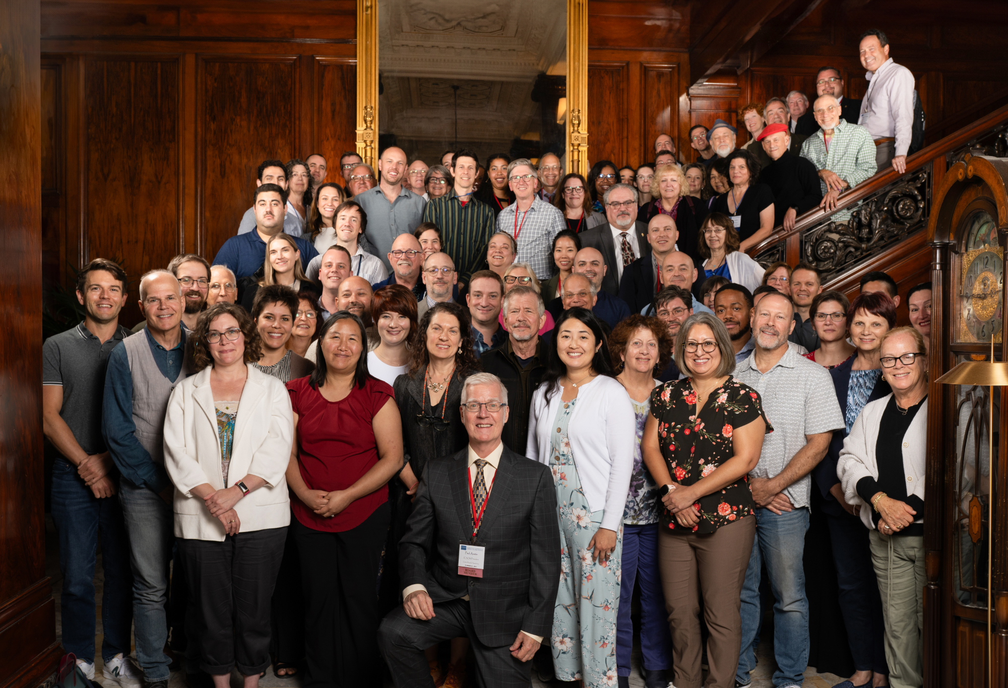 The attendees of the 62nd annual ICSOM Conference at the Benson Hotel in Portland, OR<br \><span class="photocredit">Photo Credit: Rachel Hadiash</span>